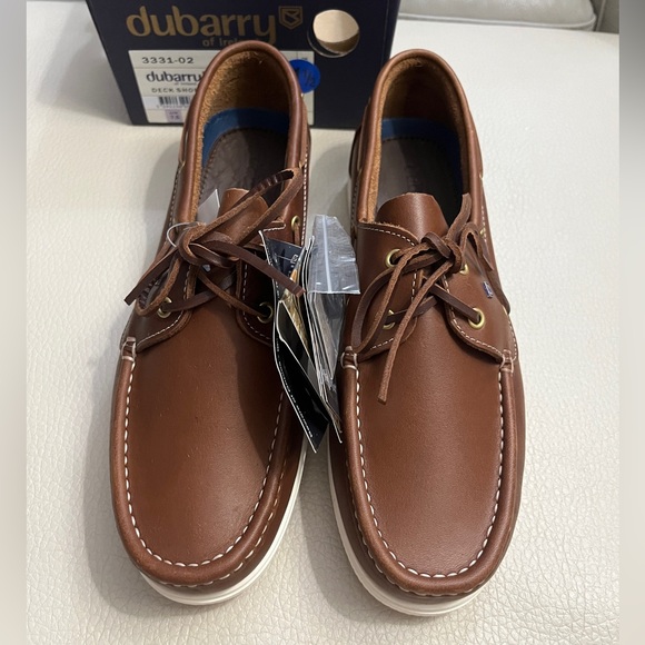 Dubarry of Ireland Men’s Admirals Leather Deck Boat - EU 42/US 9 - Picture 2 of 12